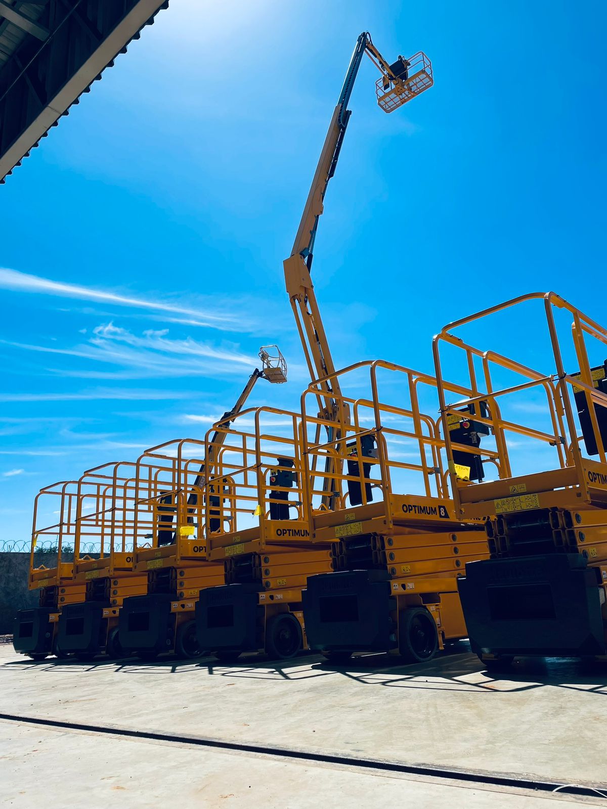 Equipamentos da estrutura da FEMAV