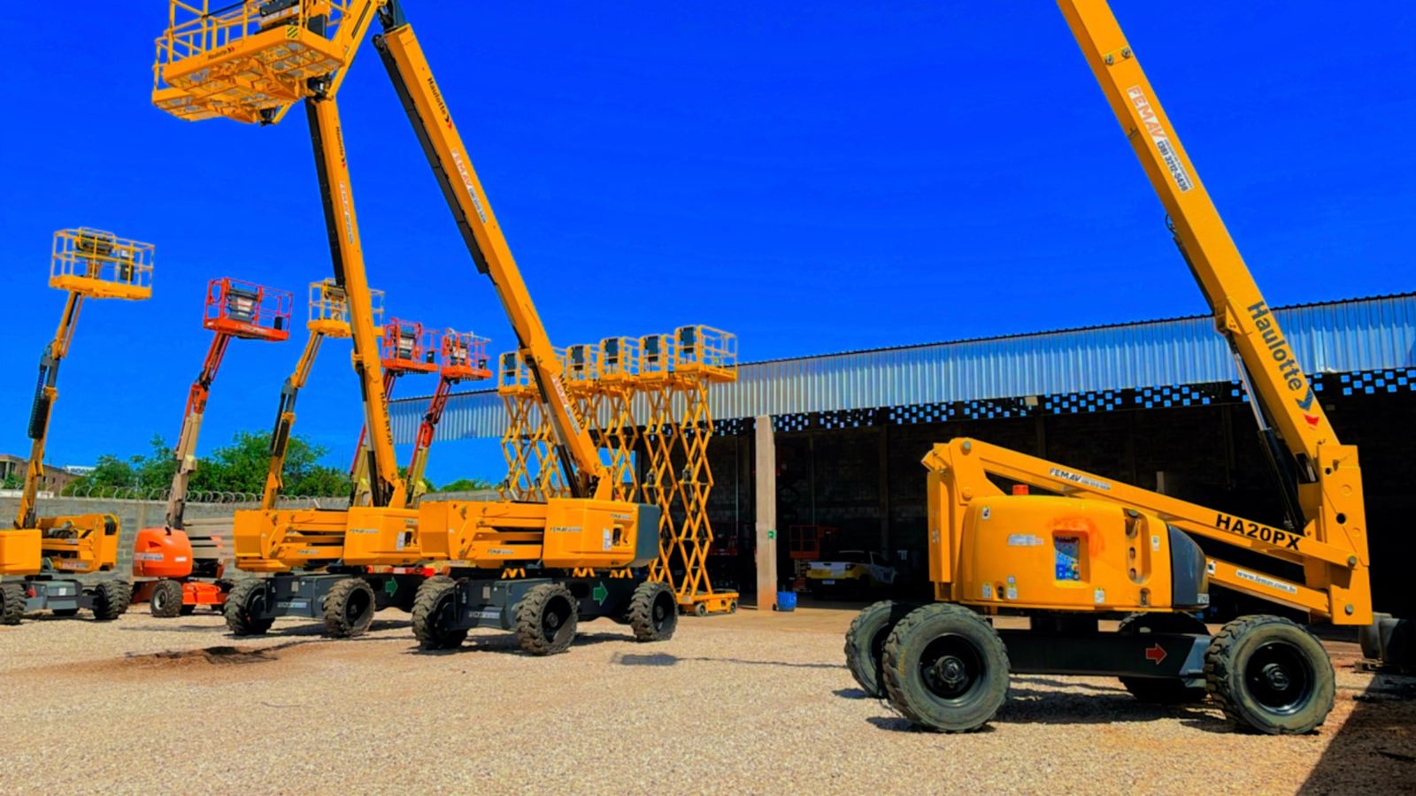 Equipamentos da estrutura da FEMAV