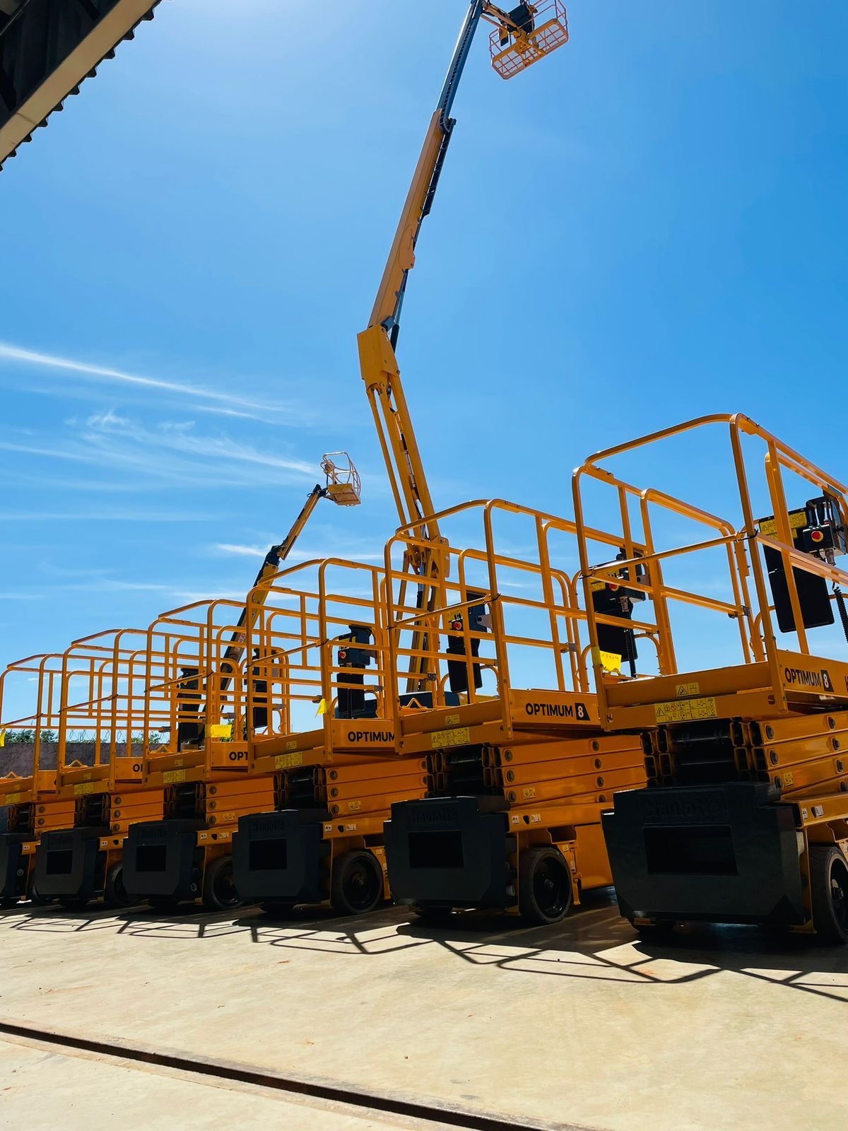 Equipamentos da estrutura da FEMAV